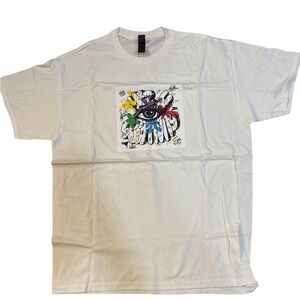 Eyez4Creativity Graphic White T-Shirt